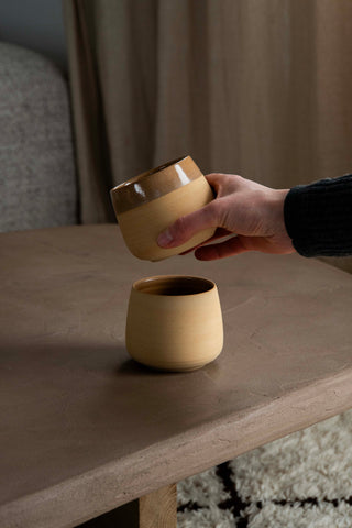 Serif Cup Medium - Tacheté