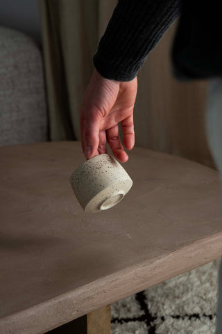 Serif Cup klein - gesprenkelt