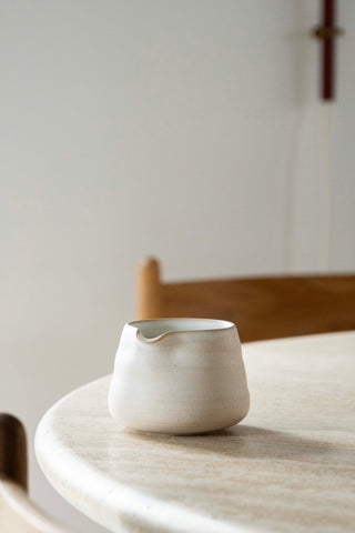 Serif Jug  Round - Small Glaze