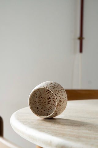 Serif Cup Straight - Medium Glaze