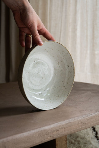 Serif Bowl Large - Speckle