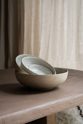 Serif Bowl Medium - Gefleckt