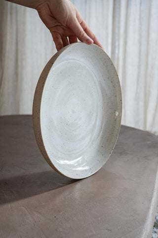 Serif Serving Bowl (one of a kind)