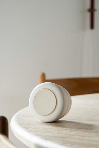 Serif Cup Round - Beige
