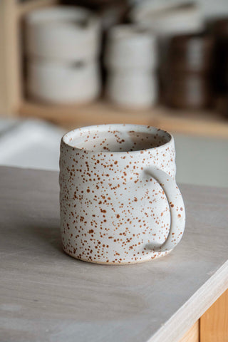 Mug Tea Lines - Speckled Oat