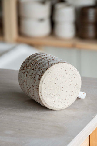 Mug Tea Lines - Speckled Oat