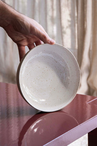 Serif Bowl Groß - Gesprenkelt