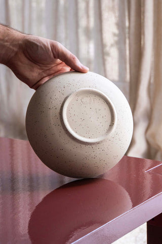 Serif Bowl Groß - Gesprenkelt