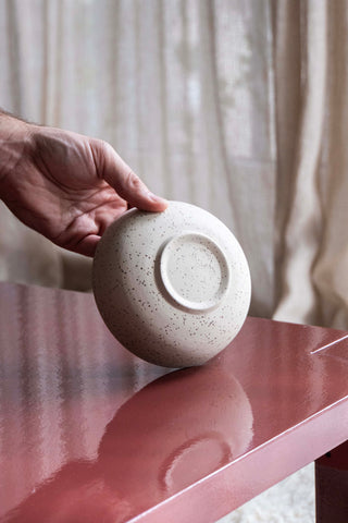 Serif Bowl Small - Gefleckt