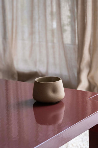 Tasse rund - gesprenkelt