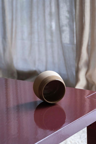 Tasse rund - gesprenkelt